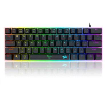 Imagem de Teclado Mecânico Gamer Redragon Alien RGB Super Size GG ANSI USB Preto