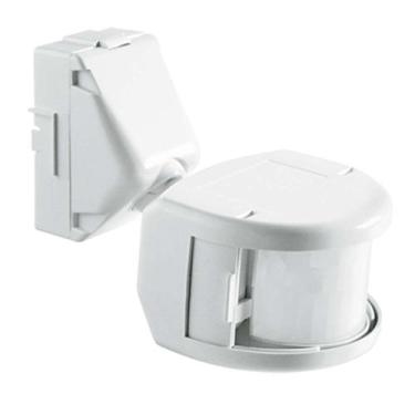 Imagem de Sensor de Presença Frontal Externo Branco 180 Exatron