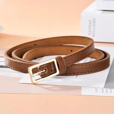 Imagem de Cinto Feminino Fino E Moderno, Minimalista, Versátil, Casual, Com Five