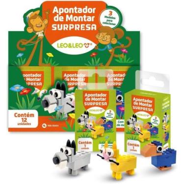 Imagem de Apontador com Depósito Leonora Animais Surpresa de Montar