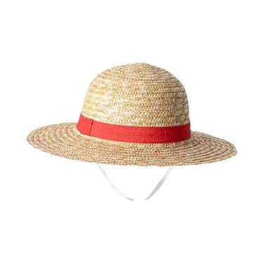 Imagem de Chapéu De Praia De Palha De Verão 31cm 35cm, Proteção Solar, Acessório