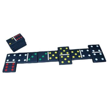 Imagem de Jogo de dominó espumado com 28 peças - masterbrink - 50 - Master Brink