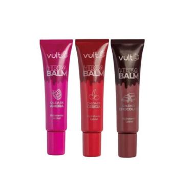 Imagem de Kit Hidra Balm Caldas Cereja + Amora + Chocolate 12ml - Vult