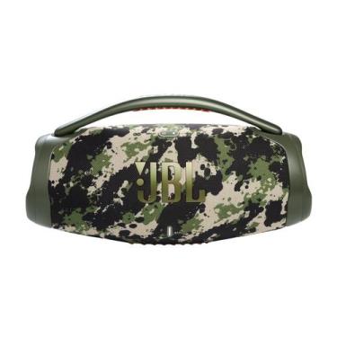 Imagem de Caixa de Som JBL Boombox 3 Squad Camuflada Até 24h de Bateria Bivolt