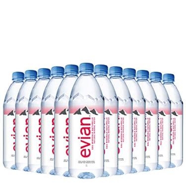 Imagem de Kit de Água Evian Pet 1000Ml Sem Gás Com 12 Unidades