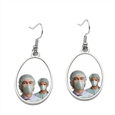 Imagem de Brinco de médico – Brincos pendurados para meninas – Presente de festa de aniversário dos namorados