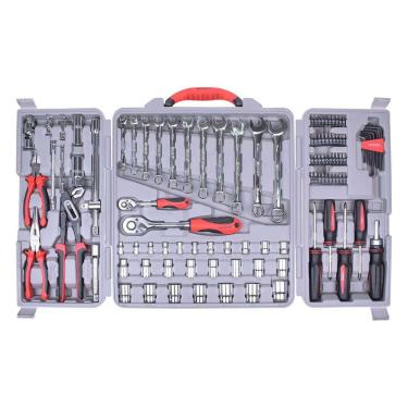 Imagem de Jogo De Ferramentas 110 Peças Worker 980803 + Maleta Cinza