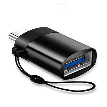 Imagem de Adaptador Conversor Otg Tipo C Macho para Usb 3.0 Fêmea