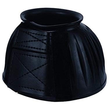 Imagem de Weaver Leather Botas de sino com gancho duplo e laço, preta, pequena