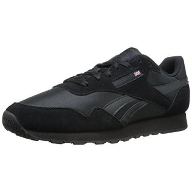 Imagem de Reebok Men's Royal Nylon Classic Sneaker, Black/Gravel, 8.5 M US