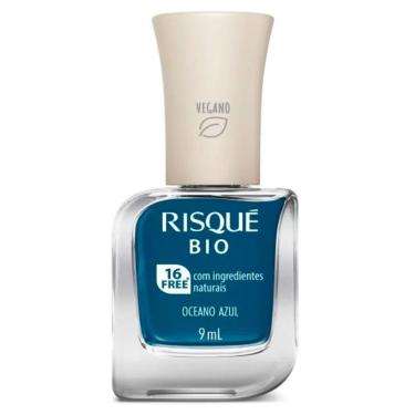 Imagem de Esmalte Risqué Bio Cremoso Oceano Azul 9ml