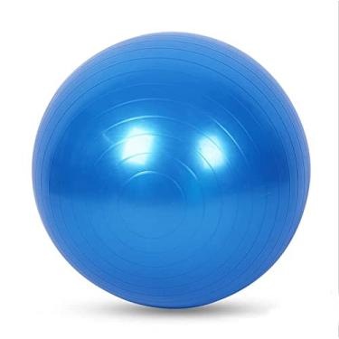 Imagem de Bola Pilates Suiça Yoga 65cm Ginástica Abdominal C/ Bomba (Azul)