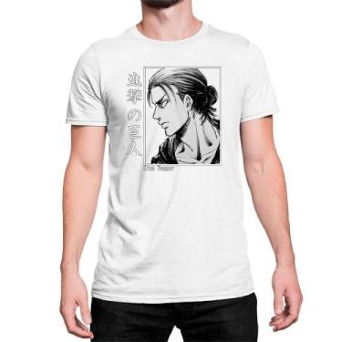 Imagem de Camiseta T-Shirt Eren Yeager Attack On Titan - Shap Life