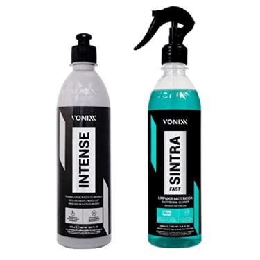 Imagem de Kit Intense 500ML Vonixx e Sintra Fast 500ML Vonixx, Limpeza e revitalizador de plásticos internos