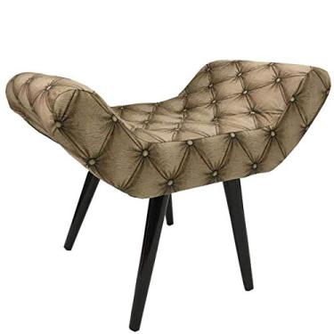 Imagem de Puff Decorativo Elegance Jacquard Capitonê