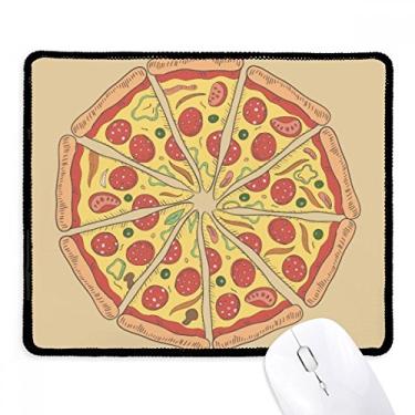 Imagem de Peppers Pizza Italy Tapete de borracha para jogos com borda costurada