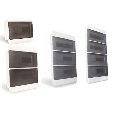 Imagem de Quadro Embutir Porta Fumê - Steck | 36 Disjuntores SCE36PT