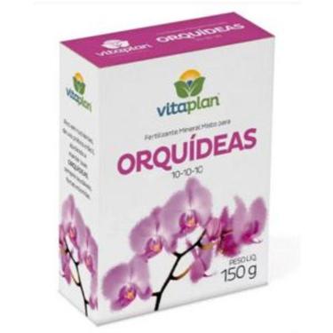 Imagem de FERTILIZANTE MINERAL MISTO PARA ORQUIDEAS 10-10-10 150g VITAPLAN