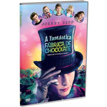 Imagem de Dvd A Fantástica Fábrica De Chocolate - Johnny Depp - Warner
