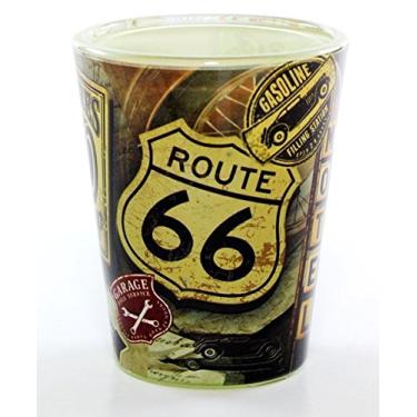 Imagem de Route 66 Garage Collage Cobertura total de vidro rtp