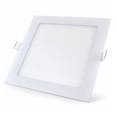 Imagem de Plafon Embutir Led 18w Quadrado 20cm Branco