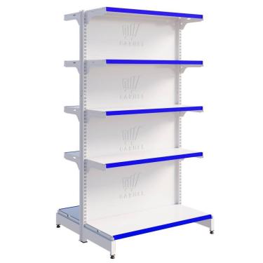 Imagem de Gôndola Fit 40 Centro 1 Inicial 2,02m Comercio Farmácia Loja - Amapá