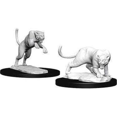 Imagem de D&D Nolzurs Marvelous Unpainted Miniatures: Wave 6: Panther & Leopard
