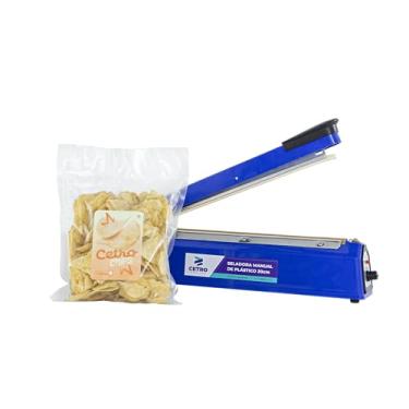 Imagem de Seladora Manual de Plástico 30cm 220V CMSM S-300 – Portátil, PP/PE, 8 Níveis de Temperatura
