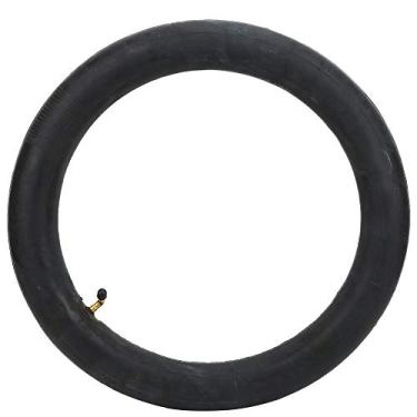 Imagem de Tubos Internos De Bicicleta TEUOPIOE, Tubo Interno De Borracha Butílica De Bicicleta Elétrica Com Válvula De Metal Dobrada E Acessórios Para Bicicletas(16X3.0)