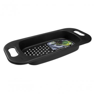 Imagem de Escorredor Para Pia Basic 47,2 X 21,2 X 6,3 Cm Preto Coza
