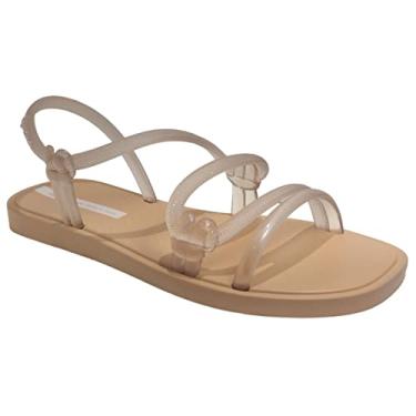 Imagem de Ipanema Sempre Nova Solar Mais Sandália Rasteira Feminino, Bege (Glitter), 38