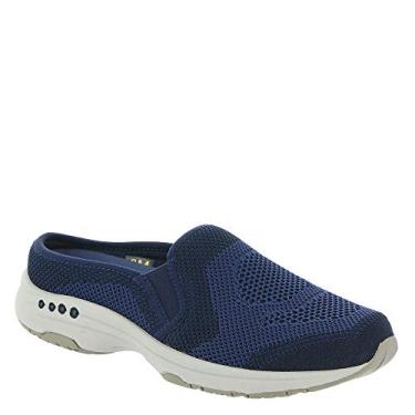 Imagem de Easy Spirit Tamanco feminino Takeknit 2, Azul escuro, 36