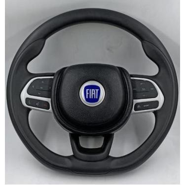 Imagem de Volante Esportivo Lançamento P/ Uno Fire 2002 A 2013 Sem Comandos - Fi