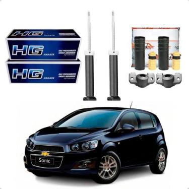 Imagem de Kit Amortecedor Traseiro Sonic 1.6 2012 A 2014 - Nakata