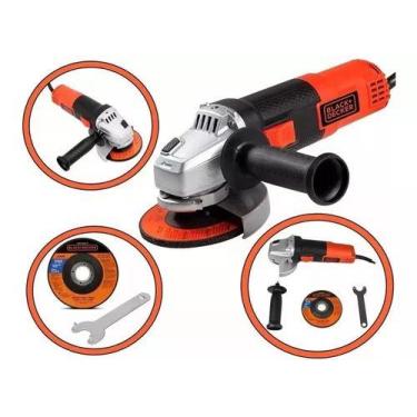 Imagem de Esmerilhadeira Corte Ferro Lixadeira 4.1/2 820w  G720BR 110V - Black &