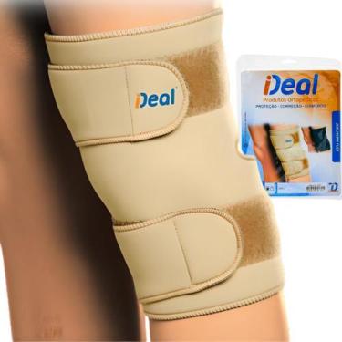 Imagem de Joelheira Esportiva Bege Único - Ideal Produtos Ortopédicos