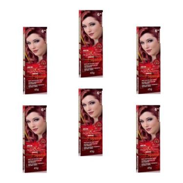 Imagem de Beauty Color Tintura 76.44 RUIVO ABSOLUTO TESTE 45gr (06 Unidades) Cor