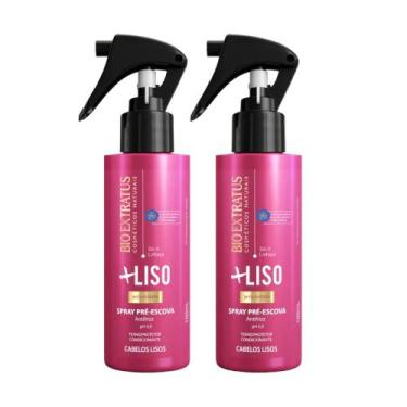 Imagem de Kit 2 Finalizador Spray Mais Liso 100Ml Bio Extratus - BIOEXTRATUS