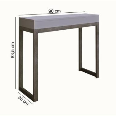 Imagem de aparador planalto cantinho do café 100 % MDF cor off white pés de made