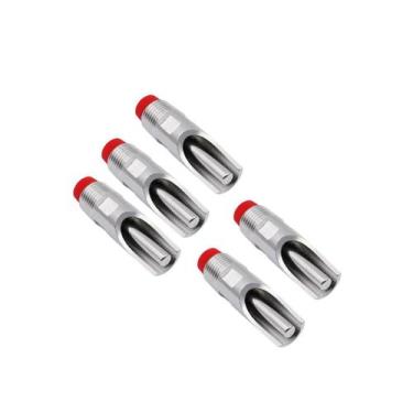 Imagem de Bebedouro Suíno Automático Inox Chupeta 7 cm  Porco Adulto-5 Peças - G