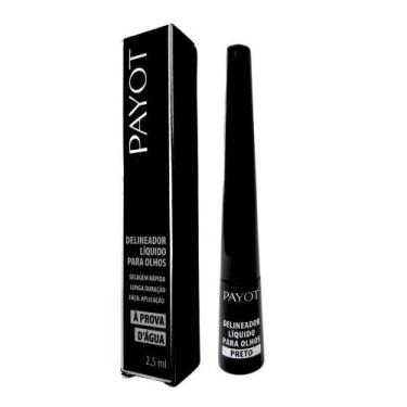 Imagem de Delineador Líquido Para Olhos Payot Preto À Prova D'água 2,5ml