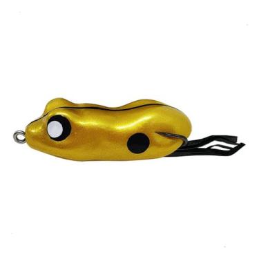 Imagem de Isca Matadeira Monster Z60 Metalica Sapinho Frog Traíra, Ouro