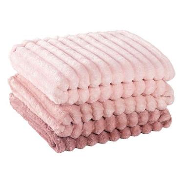 Imagem de Cobertor Manta Microfibra Casal Queen Degradê 2,40x2,20m Fluffy Ultras