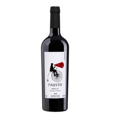 Imagem de Vinho Fausto de Pizzato Merlot 750 ml