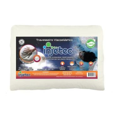 Imagem de Travesseiro Nasa Injetec - Diga Adeus às Noites Mal Dormidas, 10 cm