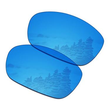 Imagem de SmartVLT Lentes de substituição azuis HD masculinas para óculos de sol Oakley Ten X OO9128