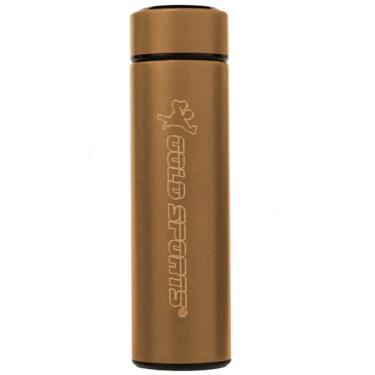 Imagem de Garrafa Térmica em Aço Inoxidável 304 Gold Sports Smart - 500ml com infusor