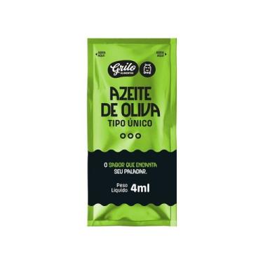 Imagem de Caixa Azeite Tipo Único Em Sachê 4ml Grilo 204 Unidades - Grilo Alimen