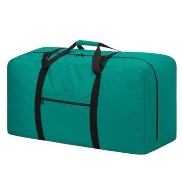 Imagem de Bolsa esportiva extragrande, bolsa de viagem de 82,5 cm, bolsa de bagagem leve para atividades ao ar livre, viagens, esportes, Verde - S, XL, Bolsa esportiva extragrande