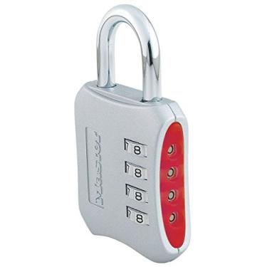 Imagem de Master Lock 653D Cadeado de 5 cm, conjunto com 4, cor pode variar
